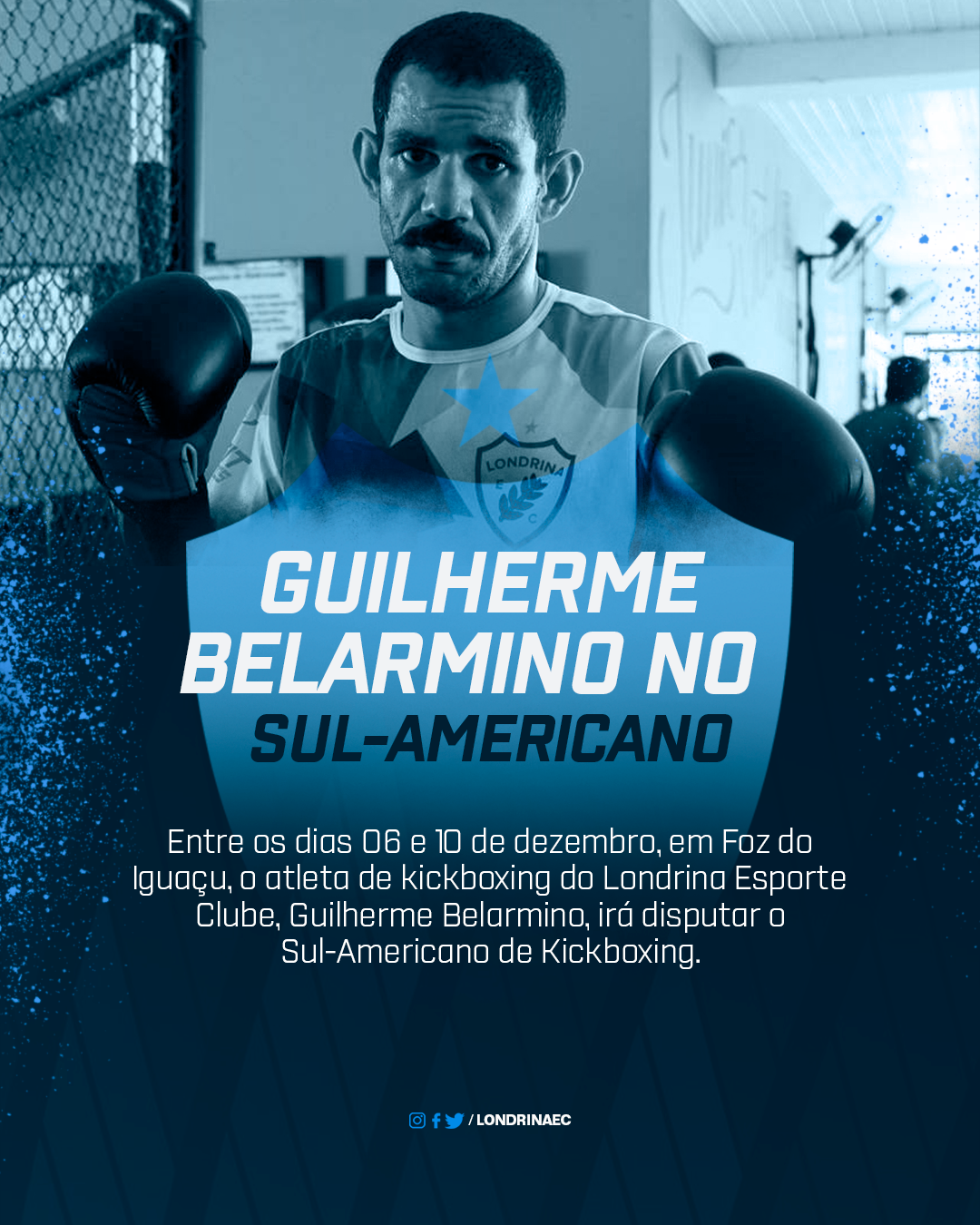 Guilherme Belarmino vai em busca do bicampeonato no Sul-Americano